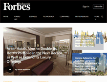 Tablet Screenshot of forbesindonesia.com